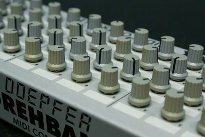 Doepfer-Drehbank 64-knob MIDI controller